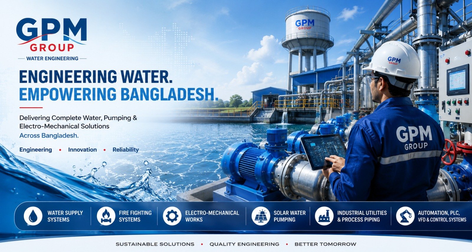 GPM Group — Engineering Water. Empowering Bangladesh.
