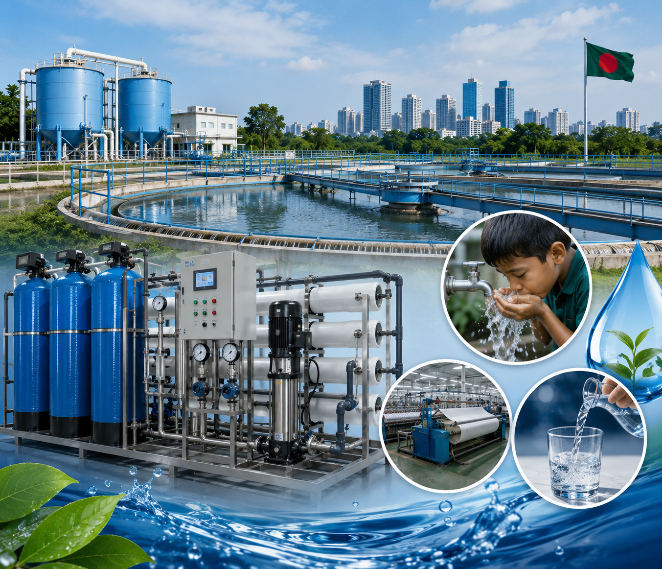Growing Demand for Water Treatment Solutions in Bangladesh